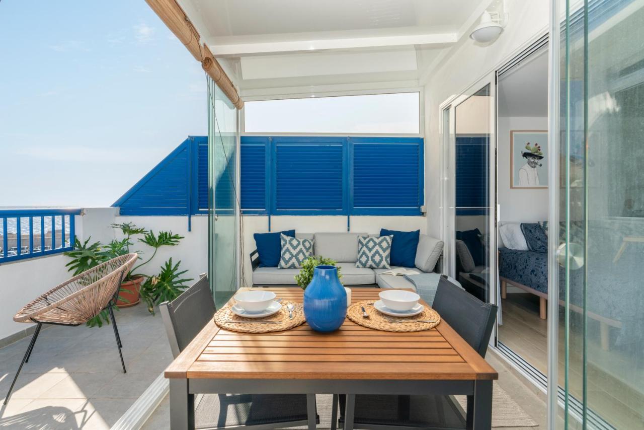 Agaete White&Blue Rooftop Ngoại thất bức ảnh