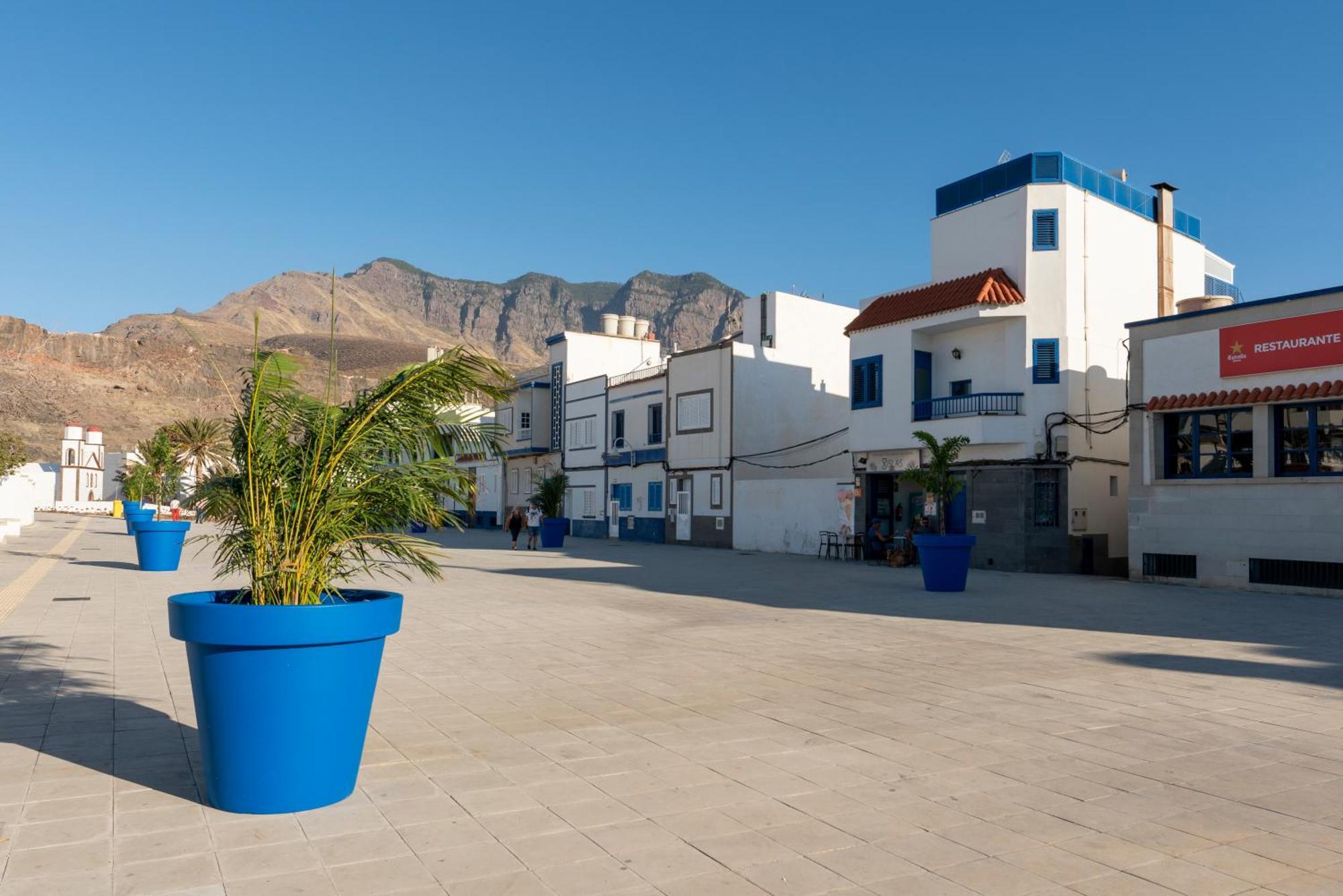 Agaete White&Blue Rooftop Ngoại thất bức ảnh